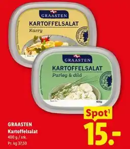 Lidl GRAASTEN Kartoffelsalat tilbud