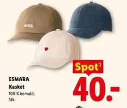 Lidl ESMARA Kasket tilbud