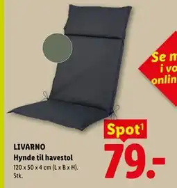 Lidl Hynde til havestol tilbud