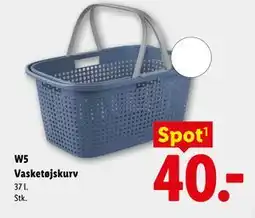 Lidl W5 Vasketøjskurv tilbud