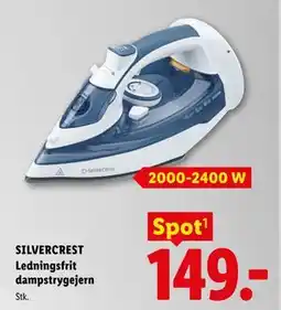 Lidl Ledningsfrit dampstrygejern tilbud