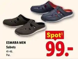 Lidl ESMARA MEN Sabots tilbud