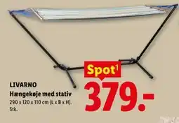 Lidl LIVARNO Hængekøje med stativ tilbud