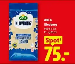 Lidl ARLA Klovborg tilbud