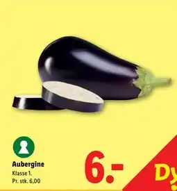 Lidl Aubergine tilbud