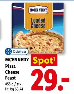 Lidl MCENNEDY Pizza Cheese Feast tilbud