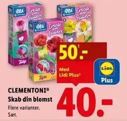 Lidl CLEMENTONI Skab din blomst tilbud