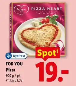 Lidl FOR YOU Pizza tilbud
