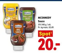 Lidl MCENNEDY Sauce tilbud