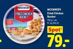 Lidl MCENNEDY Fried Chicken Bucket tilbud