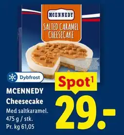 Lidl MCENNEDY Cheesecake tilbud