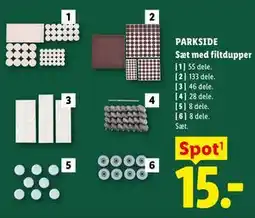 Lidl PARKSIDE Sæt med filtdupper tilbud