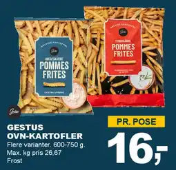 Let-Køb Gestus ovn-kartofler tilbud