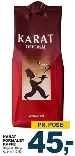 Let-Køb KARAT FORMALET KAFFE tilbud