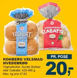 Let-Køb Kohberg Velsmag hvedebrød tilbud