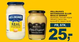 Let-Køb Hellmann's mayonnaise eller Maille sennep tilbud