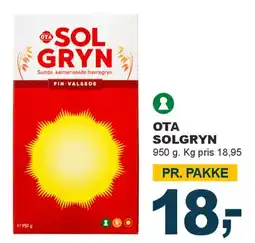 Let-Køb Ota Solgryn tilbud