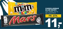Let-Køb Chokoladebar eller M&M's tilbud