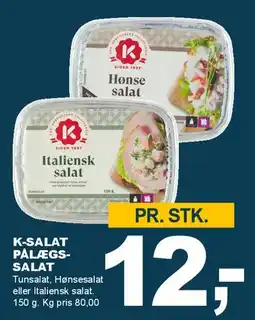 Let-Køb K-Salat Pålægssalat tilbud