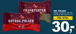 Let-Køb GØL Pølser tilbud