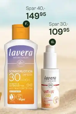 Helsam lavera Sonnenlotion SPF 30 tilbud