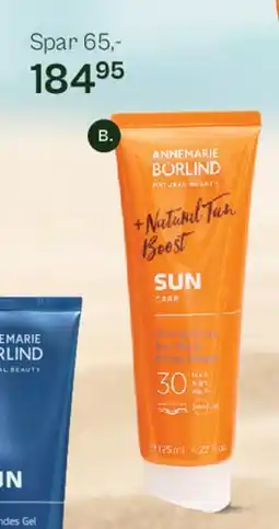 Helsam Annemarie Börlind Natural Tan Boost (Sun) tilbud