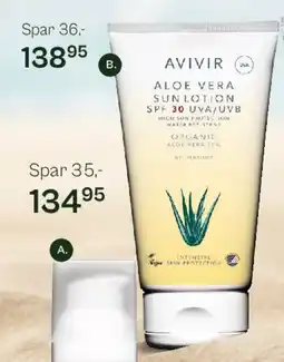 Helsam Avivir Aloe Vera Sun Lotion SPF 30 tilbud