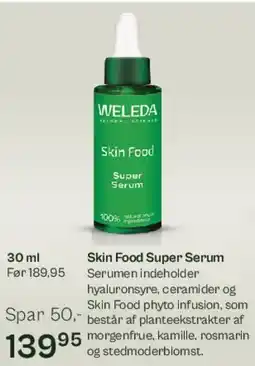 Helsam Skin Food Super Serum tilbud