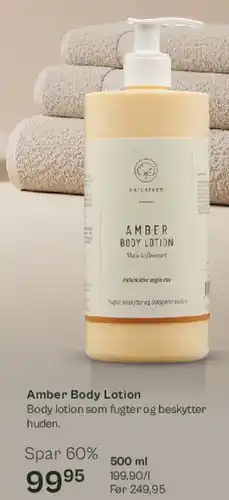 Helsam Amber Body Lotion tilbud