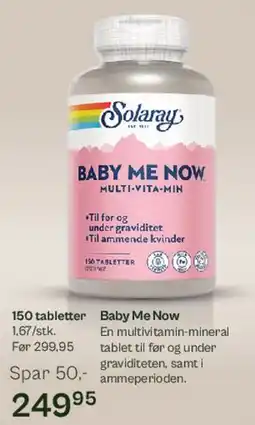Helsam Baby Me Now (Multi-Vita-Min) tilbud