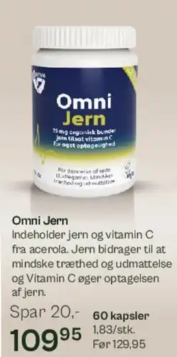Helsam Omni Jern tilbud