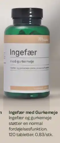 Helsam Ingefær (med gurkemeje) tilbud