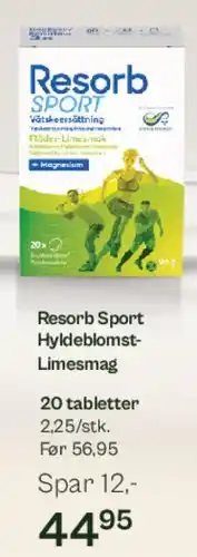 Helsam Resorb Sport Hyldeblomst-Limesmag tilbud