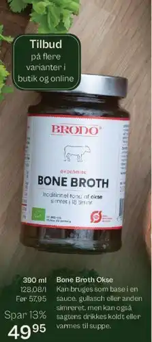 Helsam Bone Broth Okse tilbud