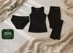 Helsam Boody bambus basis - briefs, tanktop og leggings tilbud