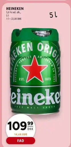 Scandinavian Park HEINEKEN FAD tilbud