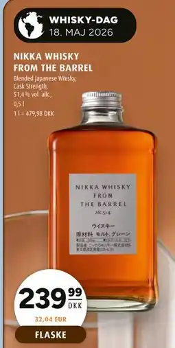Scandinavian Park NIKKA WHISKY FROM THE BARREL tilbud