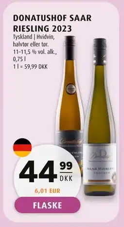 Scandinavian Park DONATUSHOF SAAR RIESLING 2023 tilbud