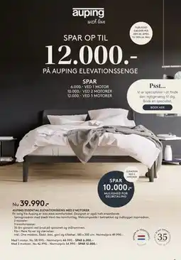 SENG AUPING ESSENTIAL ELEVATIONSSENG MED 2 MOTORER tilbud