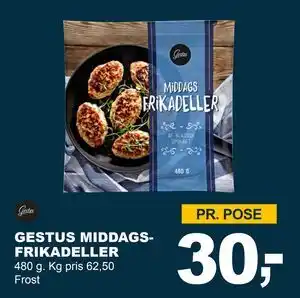 Let-Køb GESTUS MIDDAGSFRIKADELLER tilbud