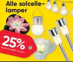 BigDollar Alle solcelle- lamper tilbud