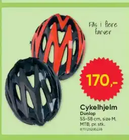 BigDollar Cykelhjelm Dunlop tilbud