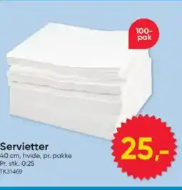 BigDollar Servietter tilbud