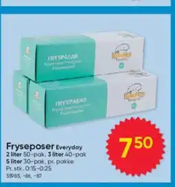 BigDollar Fryseposer Everyday tilbud