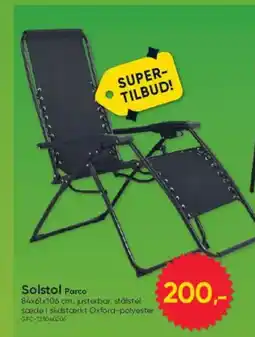 BigDollar Solstol Parco tilbud