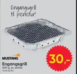 BigDollar MUSTANG Engangsgrill tilbud