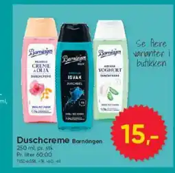 BigDollar Duschcreme Barnängen tilbud