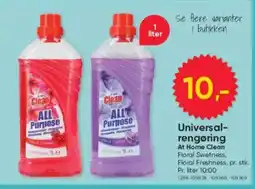 BigDollar Universal- rengøring At Home Clean tilbud