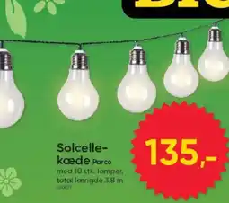 BigDollar Solcelle- kæde Parco tilbud