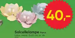 BigDollar Solcellelampe Parco tilbud